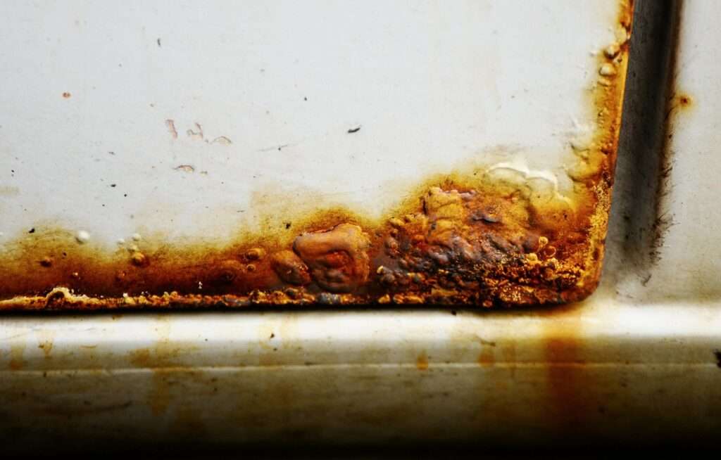 rust, automobile, car door, rusted, damage, auto repair shop, decay, broken